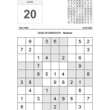 E-Book: Sudoku, 365 Large Print Puzzles.